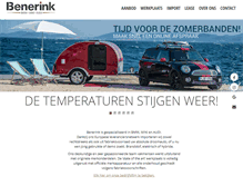 Tablet Screenshot of benerink.nl